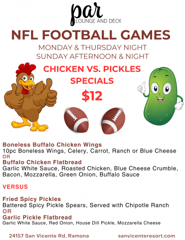 Chicken Vs. PICKLES SPECIAL FlyerS 12