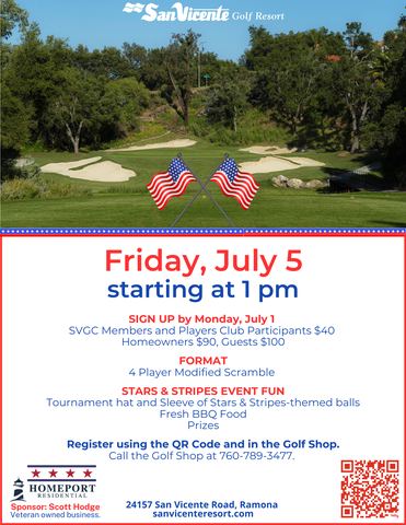 3 Stars Stripes Golf F 070524 Sp